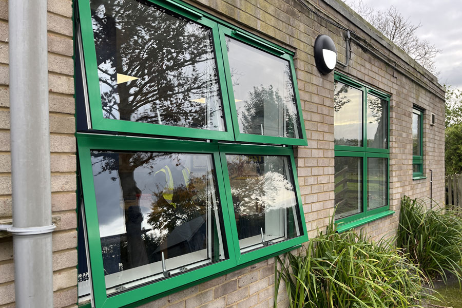 Ongar School Window Upgrade - Commercial Window Fitters - MGC Glazing